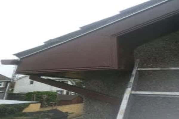 Finished Rotted pvc Fascia and soffit Dublin